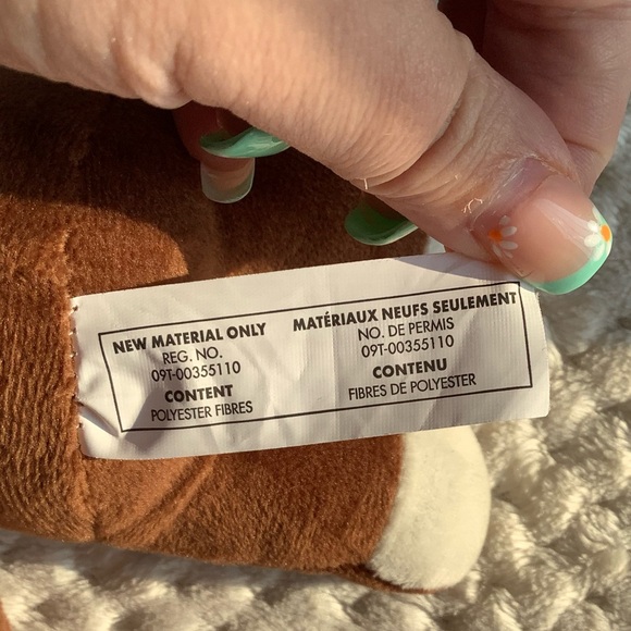 Unbranded Plush Little Brown Monkey Stuffed Animal Toy Embroidered Eyes 🐵 - Picture 5 of 6